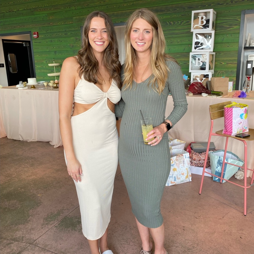 Cream Cutout Dress